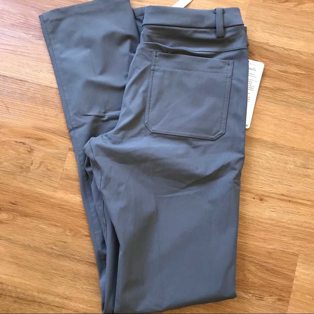 NWT LULULEMON ABC PANT SIZE 30 FOG HORN GREY MENS - Picture 5 of 6